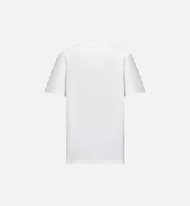 Relaxed-Fit T-Shirt • White Cotton Jersey