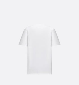 Relaxed-Fit T-Shirt • White Cotton Jersey
