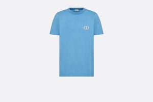 CD Icon T-Shirt • Blue Organic Cotton Jersey