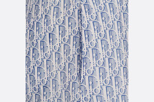 Dior Oblique Bermuda Shorts • Blue Striped Silk Twill