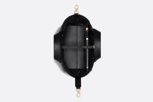 Small Dior Toujours Bag • Black Macrocannage Calfskin
