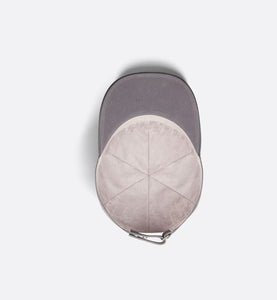 Christian Dior Couture Baseball Cap • Anthracite Gray Cotton Canvas