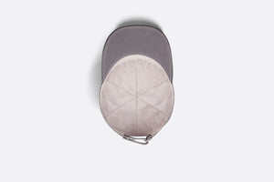 Christian Dior Couture Baseball Cap • Anthracite Gray Cotton Canvas