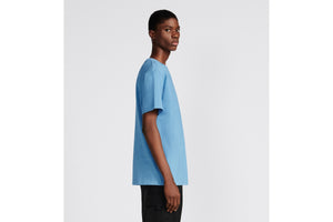 CD Icon T-Shirt • Blue Organic Cotton Jersey