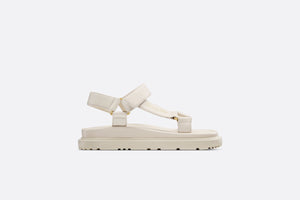 D-Wave Sandal • White Lambskin