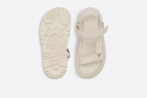 D-Wave Sandal • White Lambskin