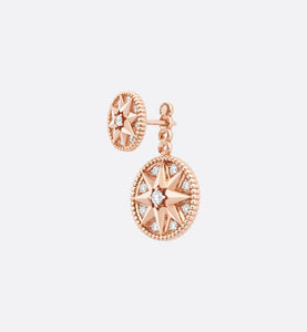 Rose Des Vents Earring • Pink Gold and Diamonds