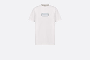 Relaxed-Fit T-Shirt • White Cotton Jersey