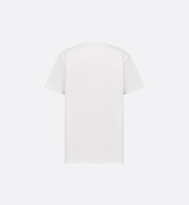Relaxed-Fit T-Shirt • White Cotton Jersey