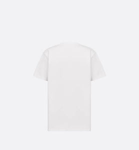 Relaxed-Fit T-Shirt • White Cotton Jersey