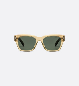 CD Diamond S2I • Translucent Yellow Rectangular Sunglasses