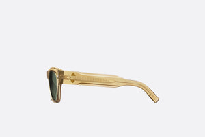 CD Diamond S2I • Translucent Yellow Rectangular Sunglasses