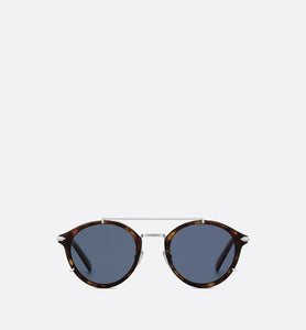 DiorBlackSuit R7U BioAcetate • Brown Tortoiseshell-Effect Pantos Sunglasses