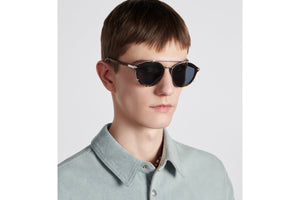DiorBlackSuit R7U BioAcetate • Brown Tortoiseshell-Effect Pantos Sunglasses