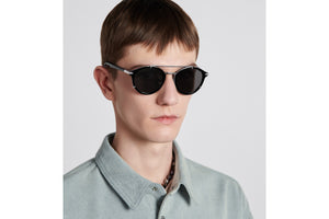 DiorBlackSuit R7U BioAcetate • Black Pantos Sunglasses