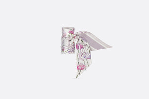 ABCDior K Knautia - Kaléidoscope Mitzah Scarf • Ivory Multicolor Silk Twill