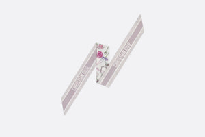 ABCDior K Knautia - Kaléidoscope Mitzah Scarf • Ivory Multicolor Silk Twill