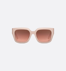 30Montaigne S8U • Beige-Pink Square Sunglasses