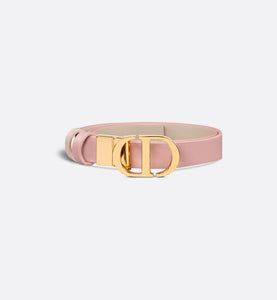 30 Montaigne Reversible Belt • Antique Pink and Powder Beige Smooth Calfskin, 20 MM