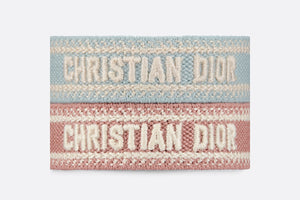 J'Adior Bracelet Set • Placid Blue and Pink Cotton