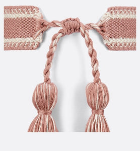 J'Adior Bracelet Set • Placid Blue and Pink Cotton