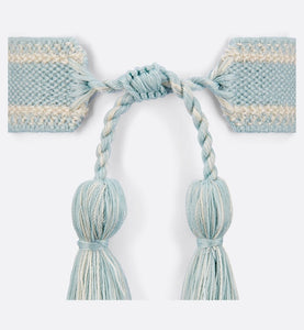 J'Adior Bracelet Set • Placid Blue and Pink Cotton