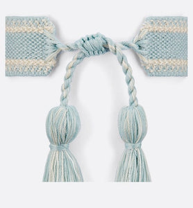 J'Adior Bracelet Set • Placid Blue and Pink Cotton