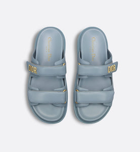 Dioract Slide • Horizon Blue Lambskin