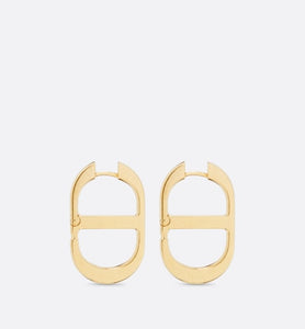 30 Montaigne Earrings • Gold-Finish Metal