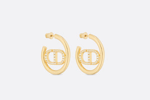30 Montaigne Earrings • Gold-Finish Metal and White Resin Pearls