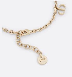 Plan de Paris Bracelet • Gold-Finish Metal and White Resin Pearls