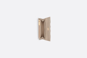 Lady Dior XS Wallet • Powder Beige Cannage Lambskin