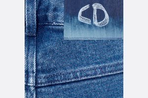 Kid's Bermuda Shorts • Blue Cotton Denim