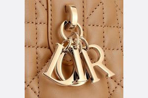 Small Dior Toujours Bag • Medium Tan Macrocannage Calfskin