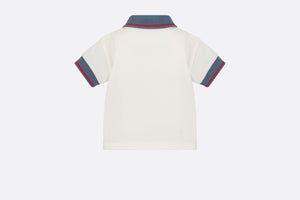 Baby Polo Shirt • Ivory Cotton Piqué