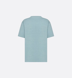 Christian Dior Couture Relaxed-Fit T-Shirt • Blue Cotton Jersey