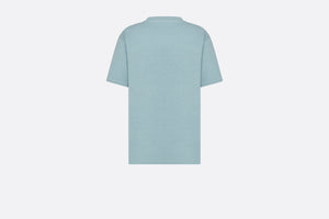 Christian Dior Couture Relaxed-Fit T-Shirt • Blue Cotton Jersey