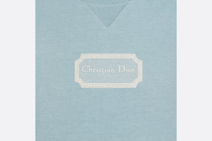 Christian Dior Couture Relaxed-Fit T-Shirt • Blue Cotton Jersey