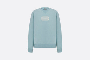 Christian Dior Couture Sweatshirt • Blue Cotton Fleece