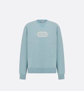 Christian Dior Couture Sweatshirt • Blue Cotton Fleece
