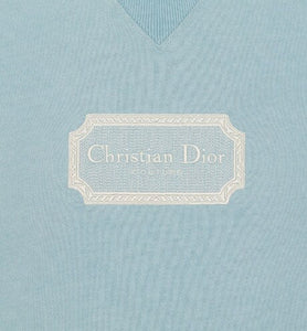 Christian Dior Couture Sweatshirt • Blue Cotton Fleece