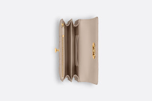 Miss Caro Mini Bag • Powder Beige Macrocannage Lambskin