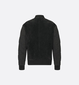 Zipped Varsity Blouson • Black Calfskin