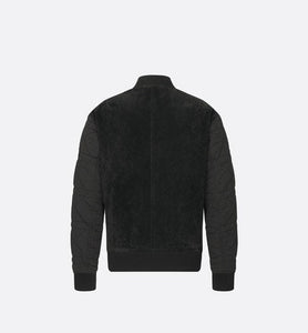 Zipped Varsity Blouson • Black Calfskin