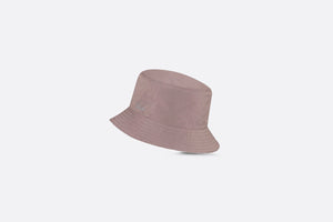 Reversible Dior Oblique Bucket Hat • Plum Technical Fabric