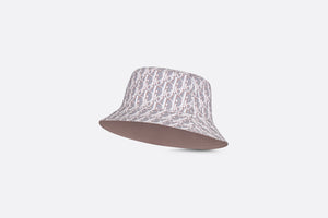 Reversible Dior Oblique Bucket Hat • Plum Technical Fabric