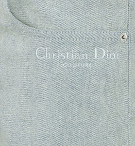Christian Dior Couture Jeans • Blue Cotton Denim