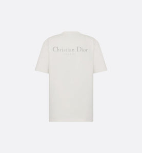 Christian Dior Couture Relaxed-Fit T-Shirt • White Cotton Jersey