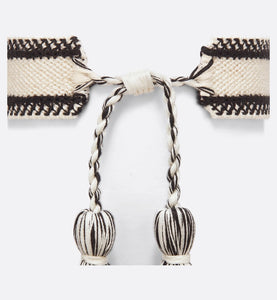 J'Adior Bracelet Set • Black and Latte Cotton