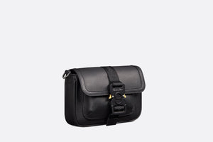 Mini Dior Hit The Road Bag • Black Grained Calfskin